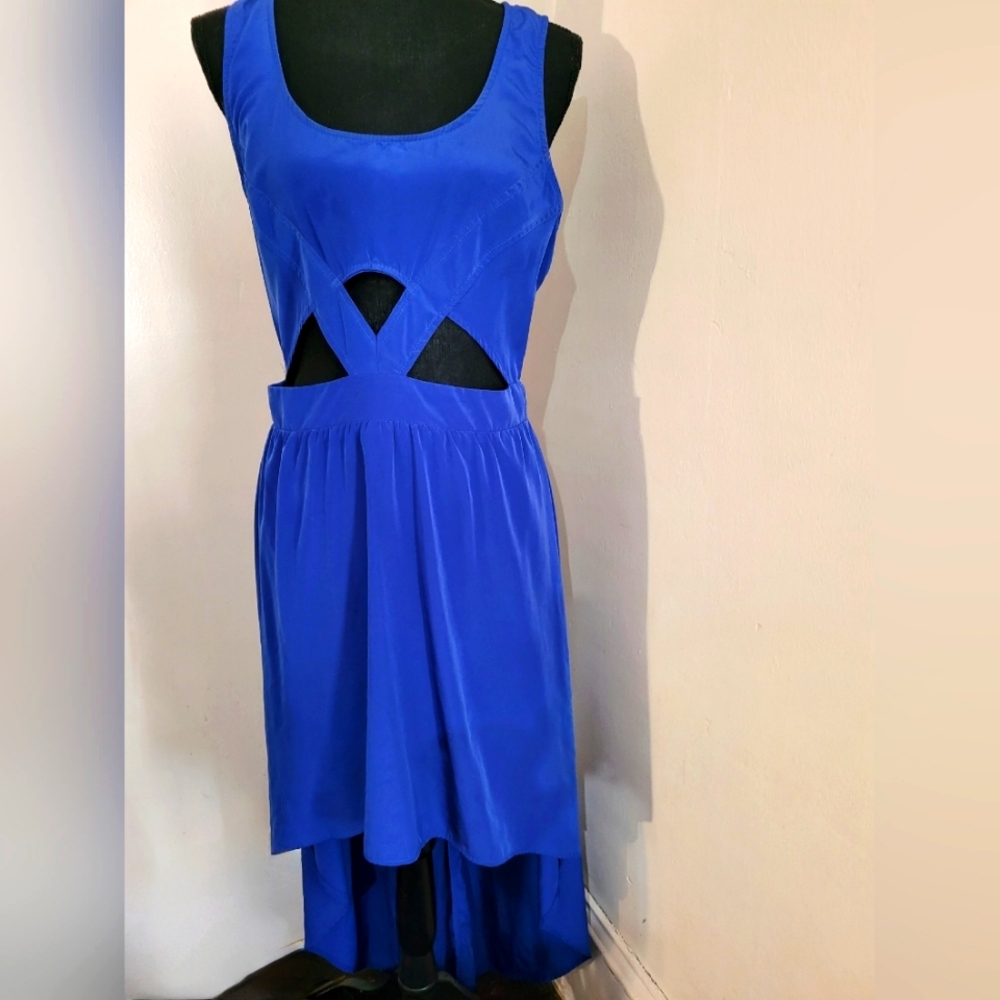 Dresses by Lulus Royal Blue High-Low dress